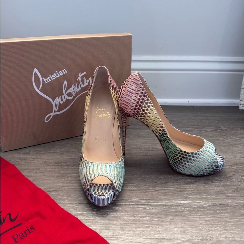 Christian Louboutin Watersnake Heel